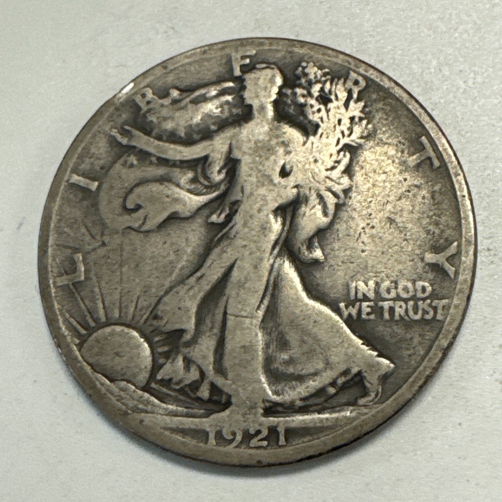 1921-S Walking Liberty Half Dollar G.