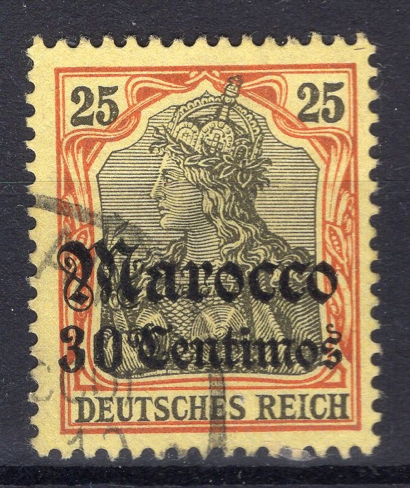 Morocco 25 Excellent Condition.