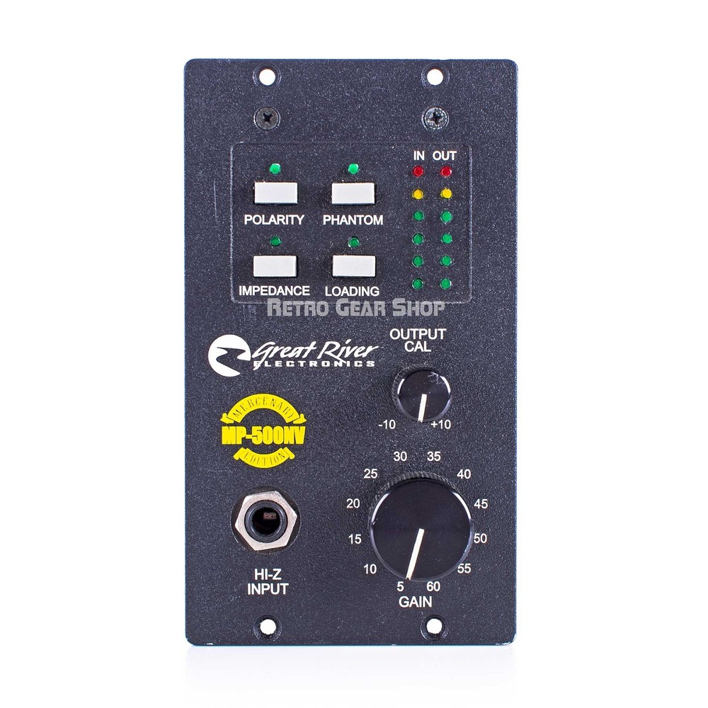 Great River MP-500NV Single Channel Preamp Module