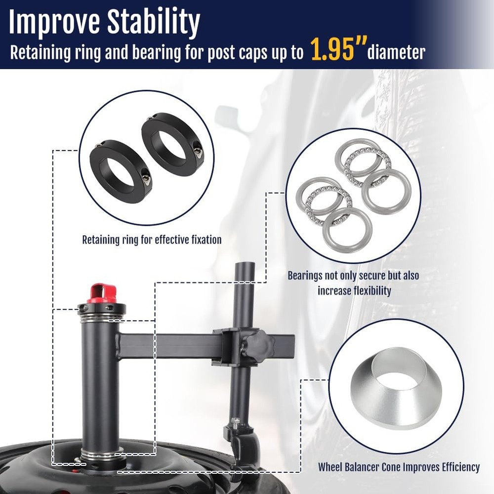 Manual Tire Changer Duck Head Conversion Welding Kit Compatible with Most Car...