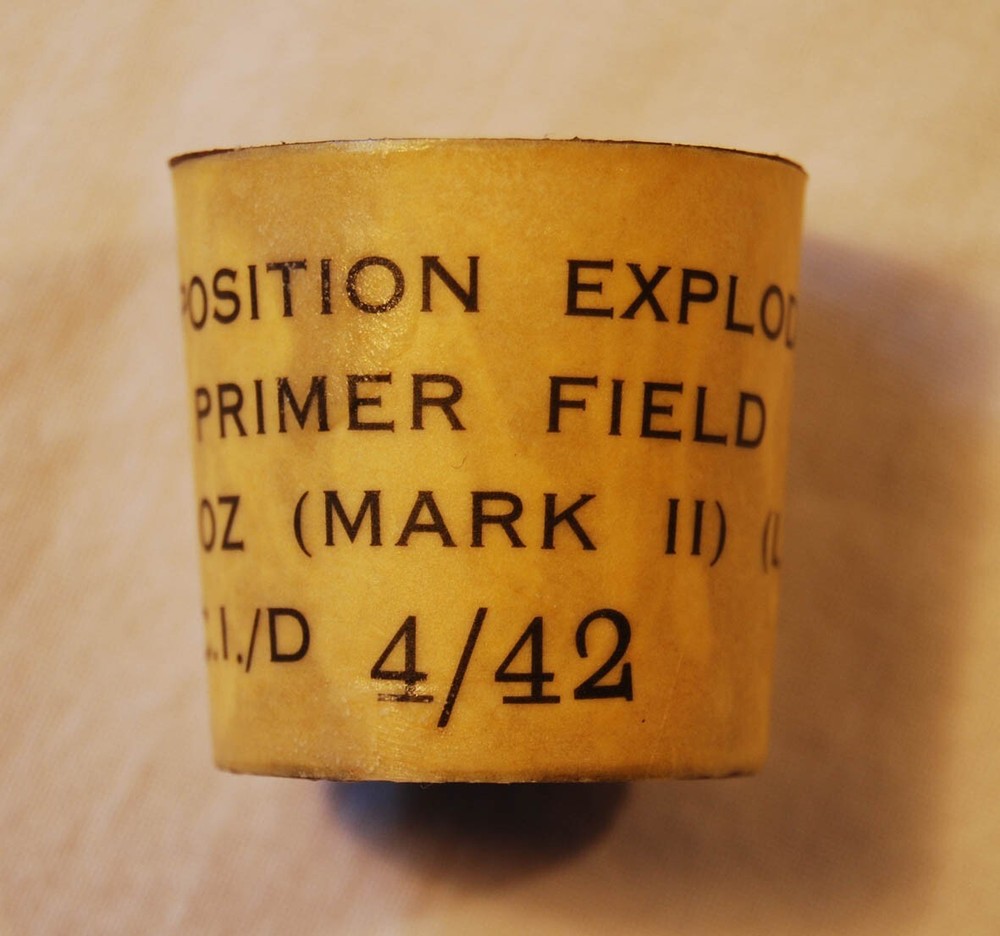 COMPOSITION EXPLODING PRIMER FIELD, INERT DISPLAY COPY