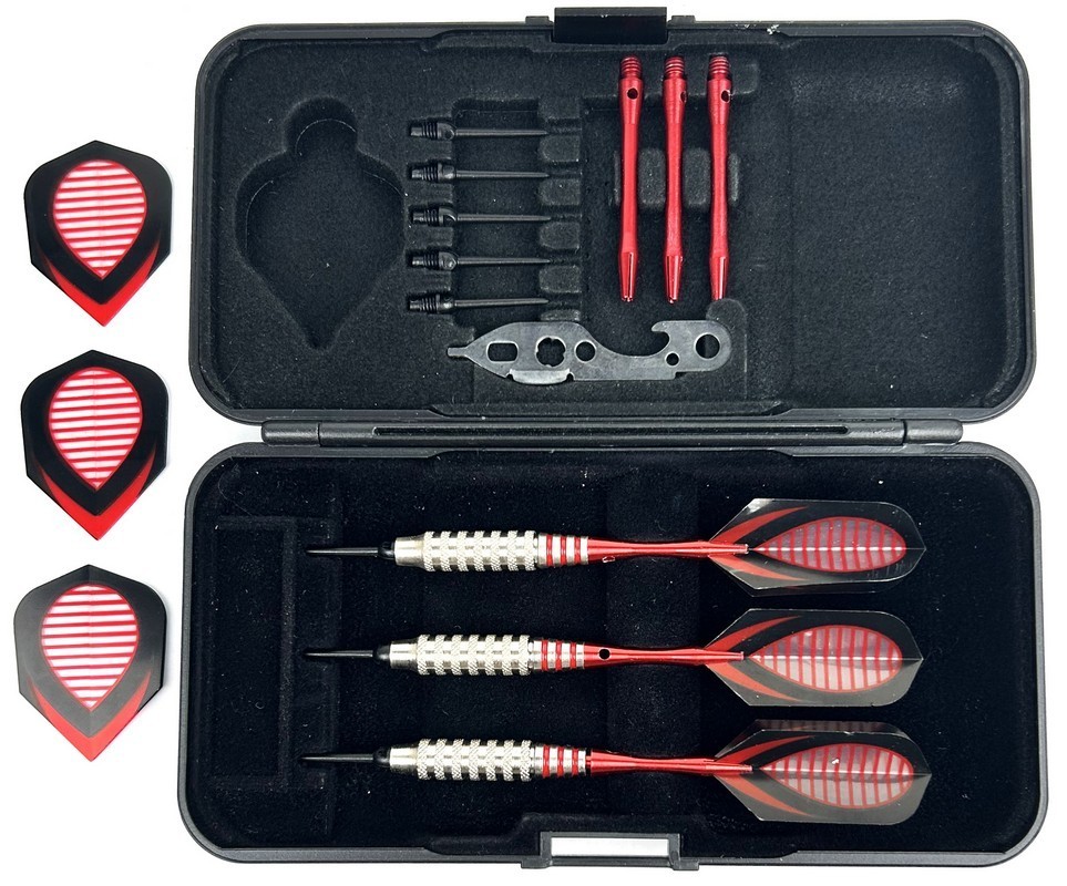 3 Dart Set w/Case Plastic Tip