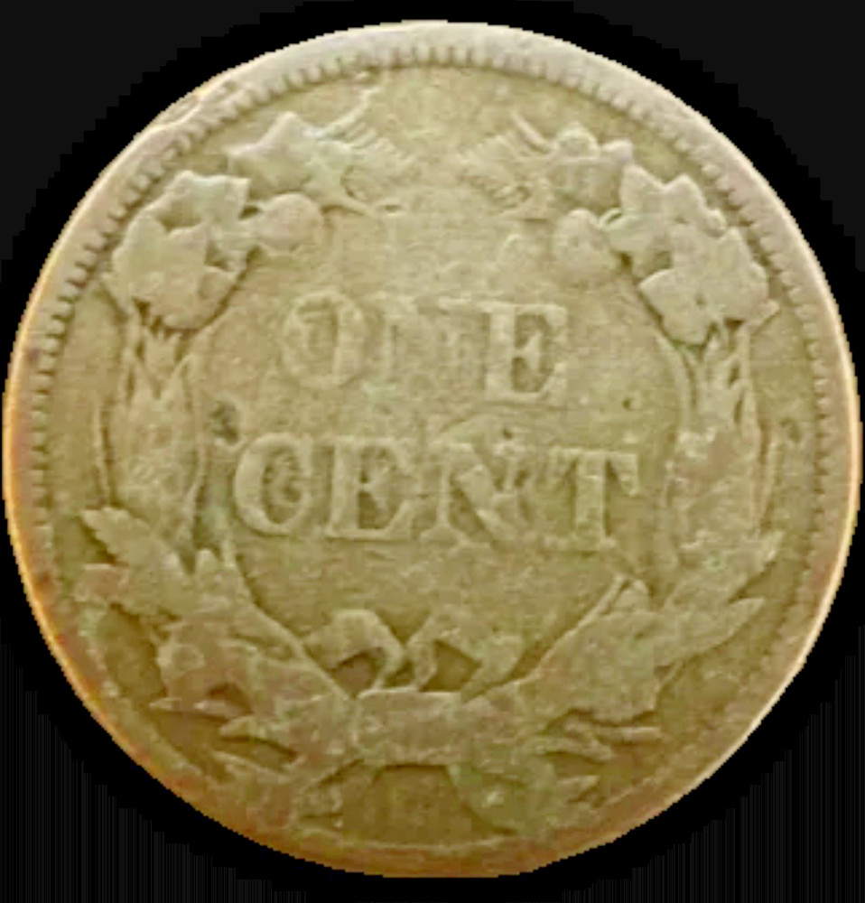 1858 1C Flying Eagle Penny