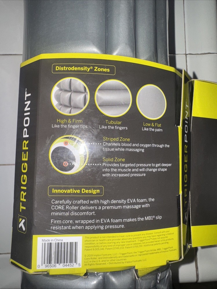 Trigger Point Mobility Pack: Grid Foam Roller And MB1 Massage Ball NWT