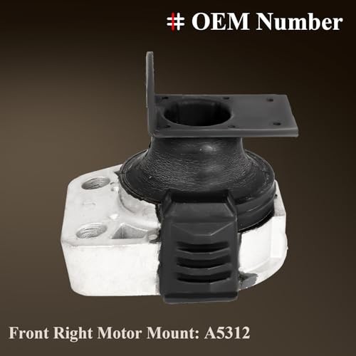 Engine Motor Mount & Trans Mount Replacement for 2012-2018 Ford Focus 2.0L L4