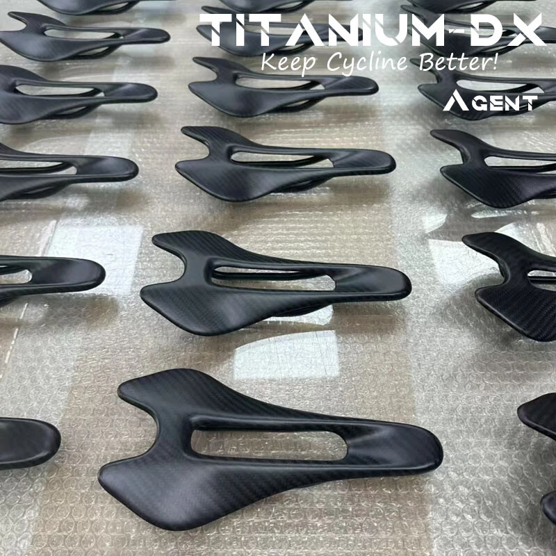 Titanium-dx super light carbon saddle  54g