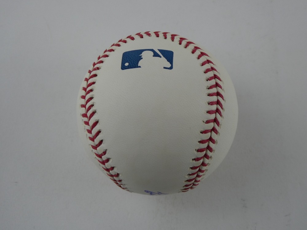 Ed Kranepool Signed Rawlings ML Baseball New York Mets Leaf Authentics COA