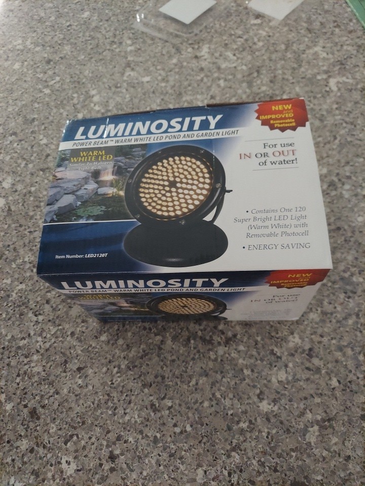 Alpine Warm White LED Light w/stake, waterproof