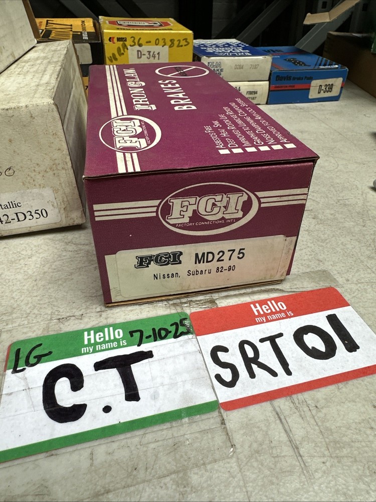 FCI Iron Claw Brake Pads MD275