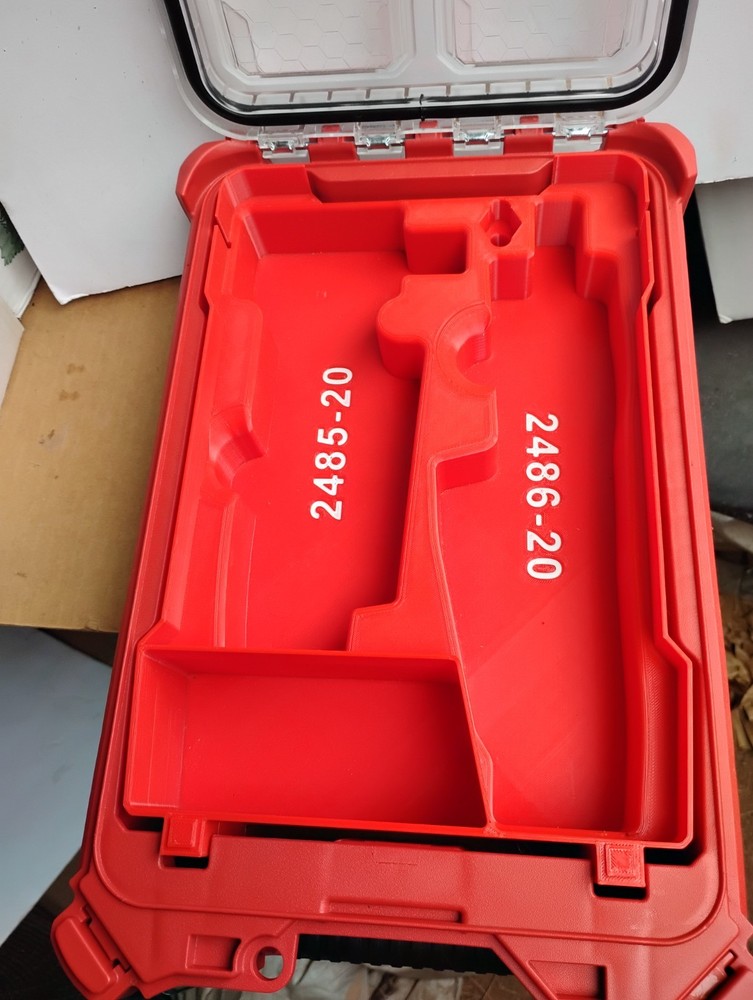 INSERT ONLY for Packout organizer M12 die grinders 2 Tray