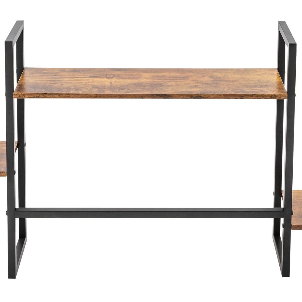 Countertop Computer Rack Desk Storage Organizer Desktop Bookshelf Display Shelf