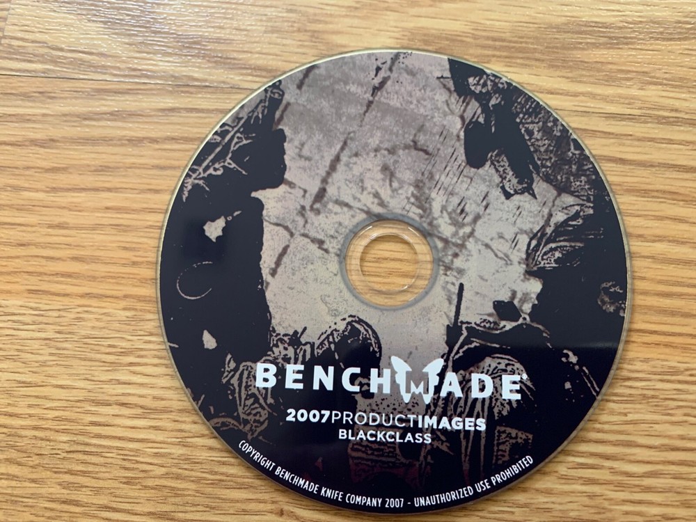 BENCHMADE 2007 PRODUCT IMAGES CD