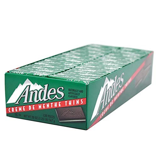 Andes Creme De Menthe Thins 120ct Box