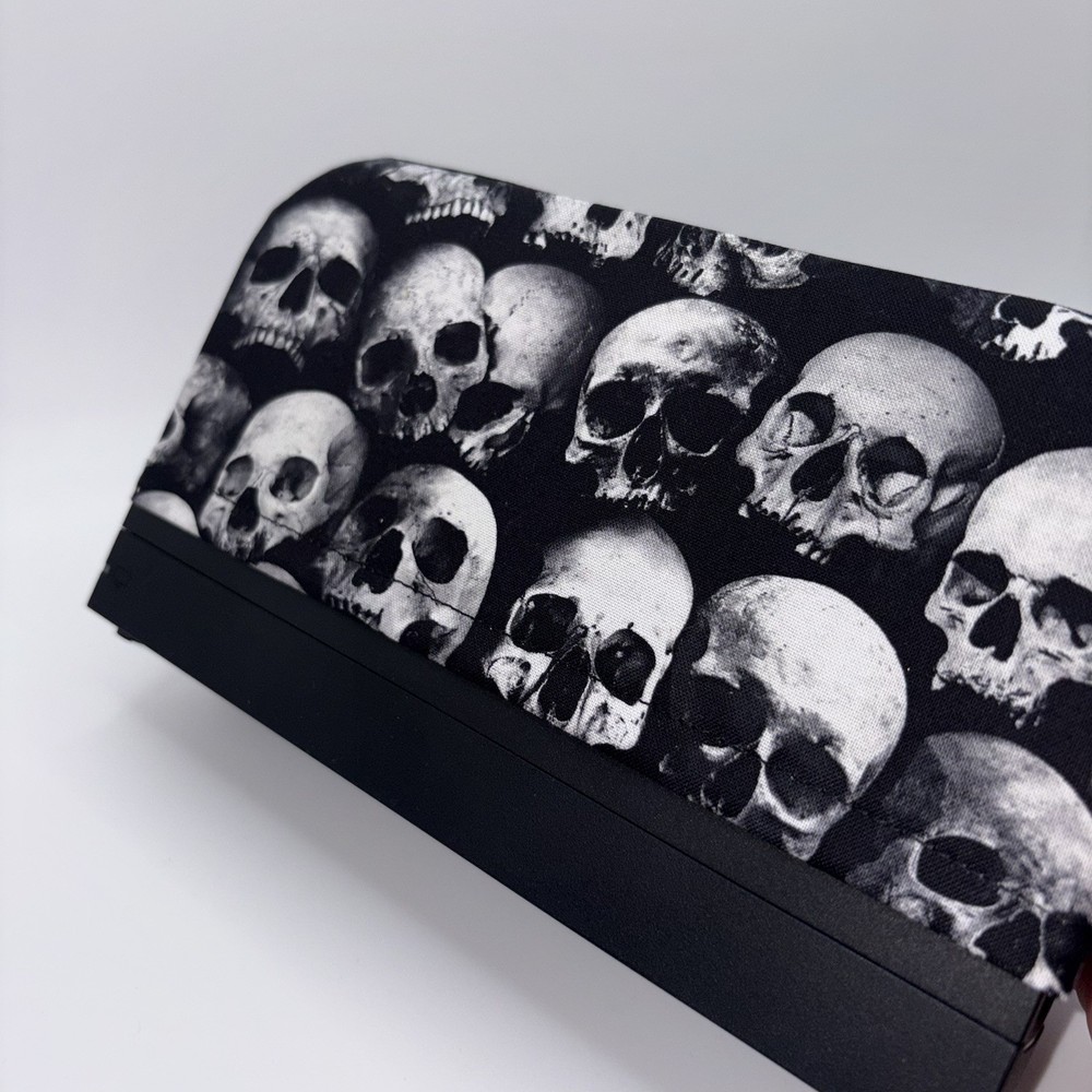 Nintendo Switch 2 Dock Cover Screen Protector Skulls Gothic gothcore Spooky
