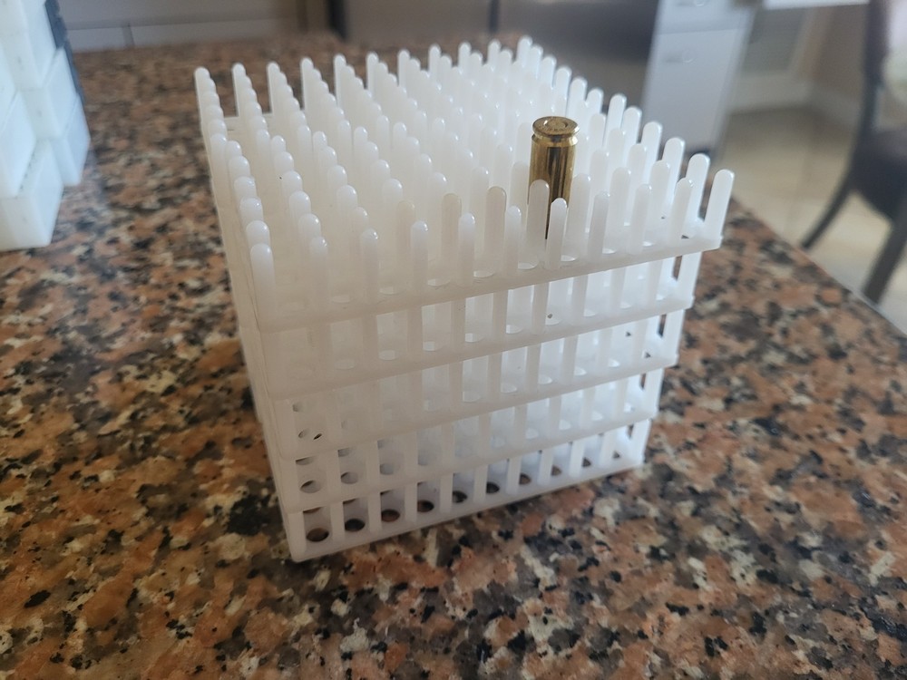 9mm 10-Pack 50 Round Ammo Tray Universal Reloading Loading Blocks