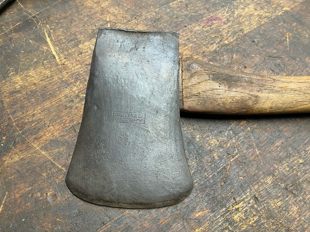 Vintage PLUMB VICTORY Single Bit Axe Hatchet