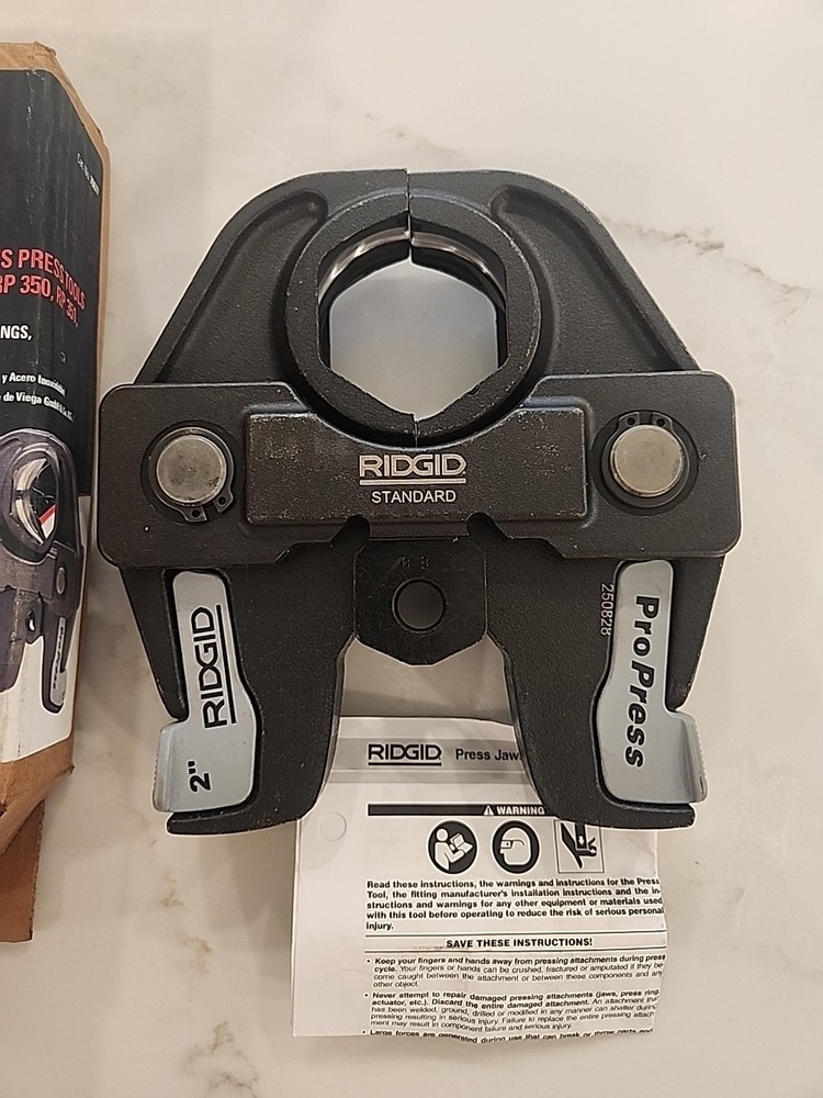 Ridgid Propress 2" Press Tool Jaw for Press Tools 76677