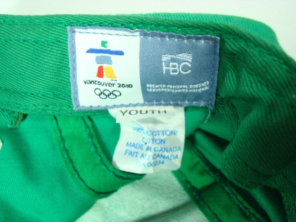 Vancouver 2010 Olympics Baseball Cap