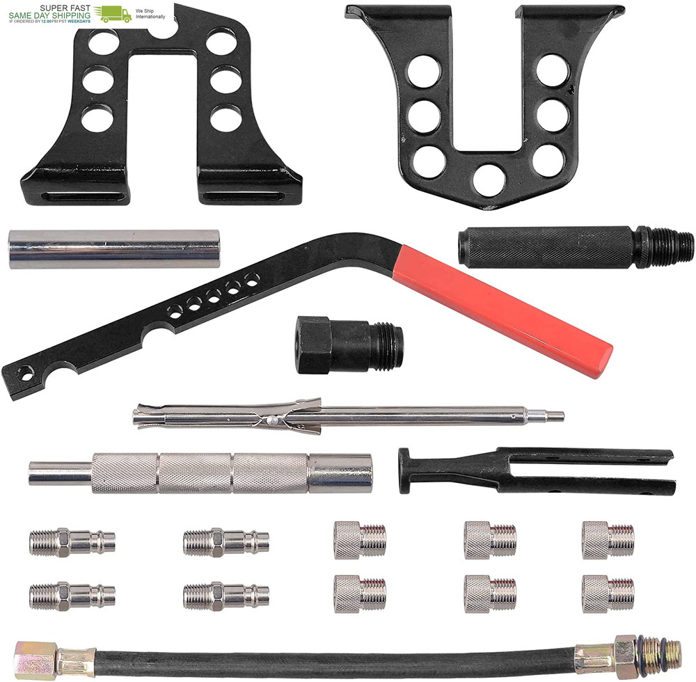 Pro Cylinder Head Service Set Valve Spring Compressor Removal Installer Kit