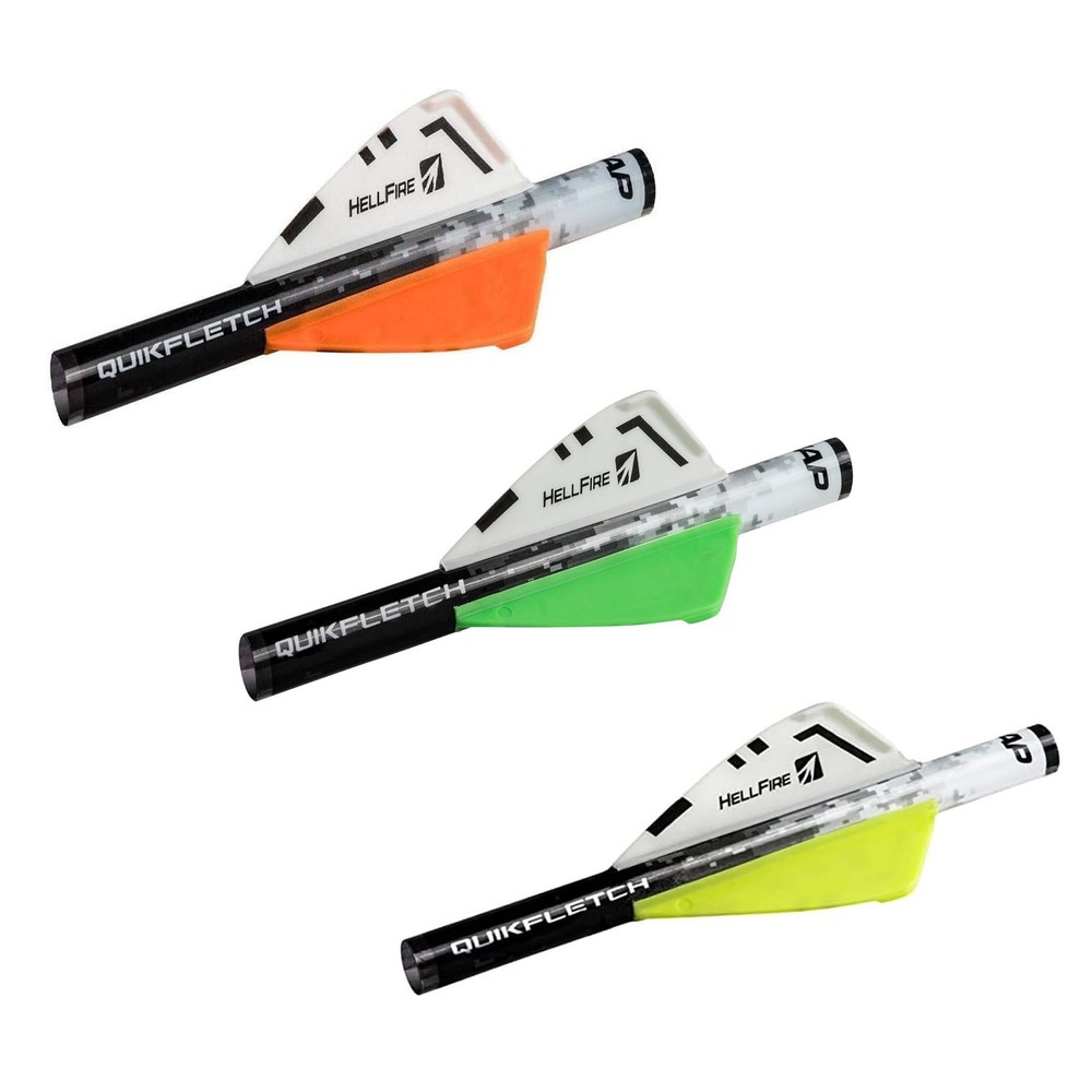 New Archery Products Quikfletch Hellfire 2"