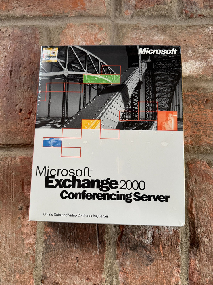 Microsoft Exchange 2000 Conferencing Server SEALED NEW READ DESCRIPTION