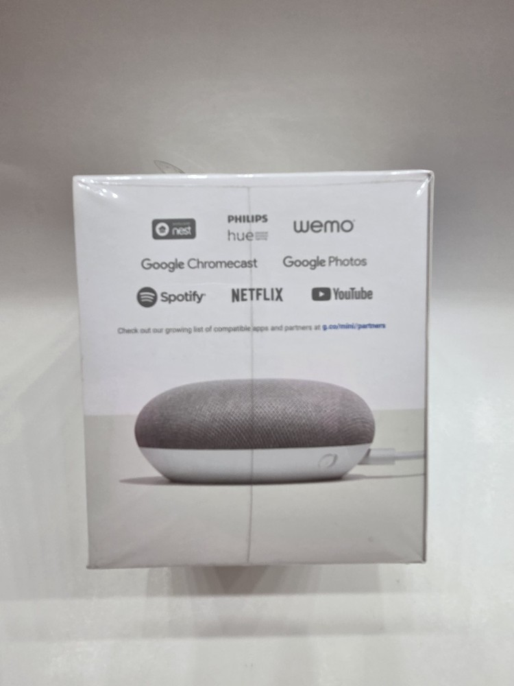 Google Nest Mini 1st Gen Chalk White NEW