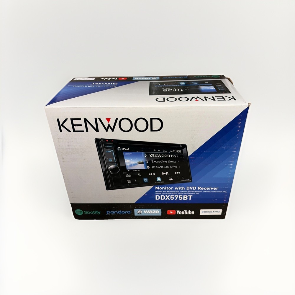 KENWOODMODEL:DDX575BTMONITOR WITH DVD RECEIVER