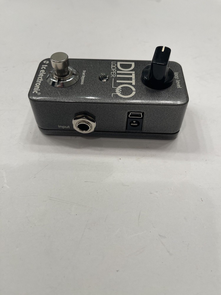 TC Electronic Ditto Looper Sampler Mini Compact True Bypass Guitar Effect Pedal
