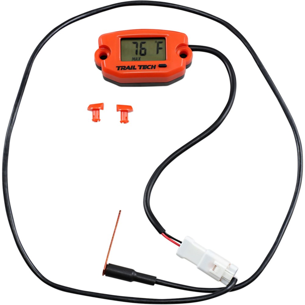TRAIL TECH 2212-0667 742-EF8 Temperature Meter surface mount - black