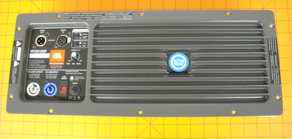 JBL VRX918SP Complete Amplifier Assembly 363679-005X