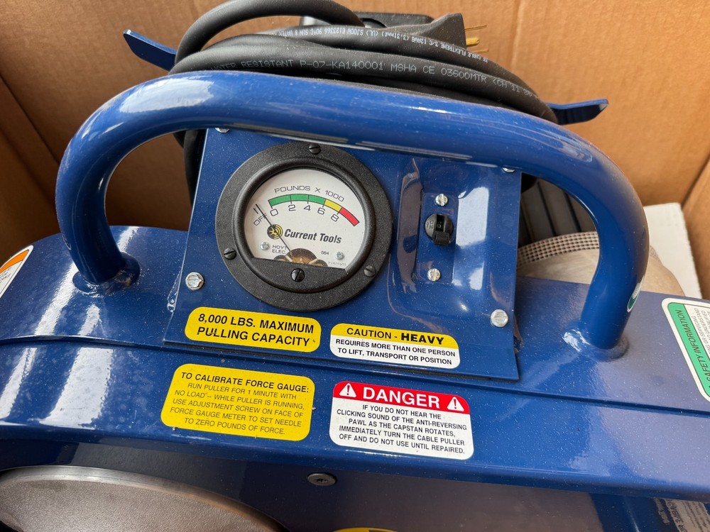 NEW - Current Tools Model 88 Cable Puller - 8845 Cable Pulling Package w/ Mount