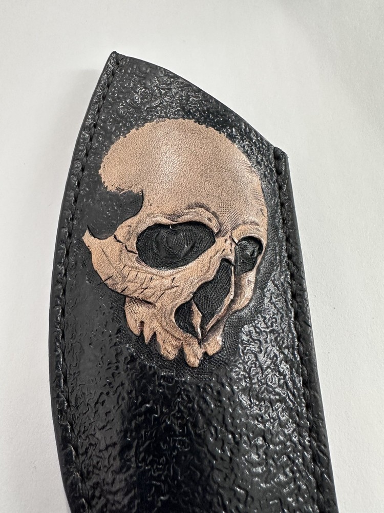 Strider SnG Leather Sheath Handcrafted.