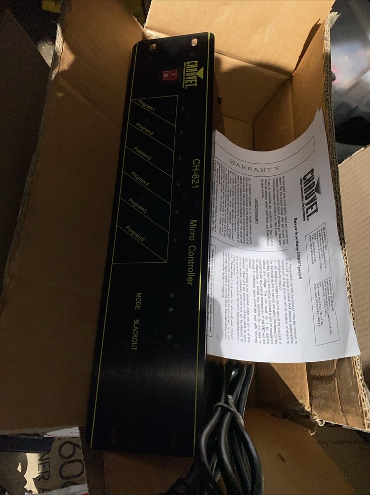 CHAUVET  CH-621 Micro Controller New In Box