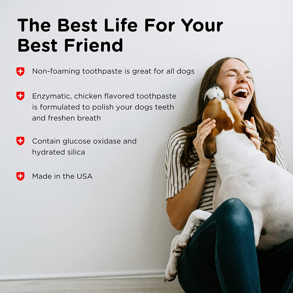 Enzymatic Chicken Flavored Canine Toothpaste