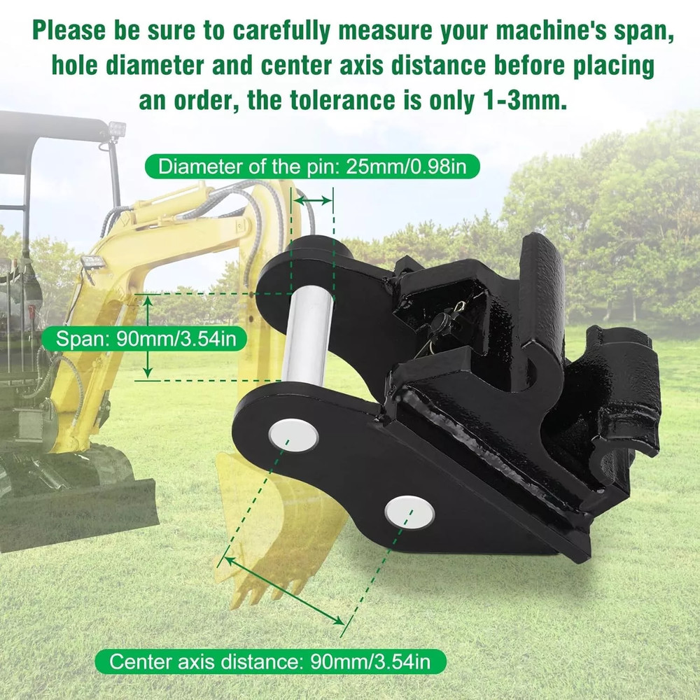 Quick Hitch Coupler Attachments For Mini Excavators Excavator Attachment.