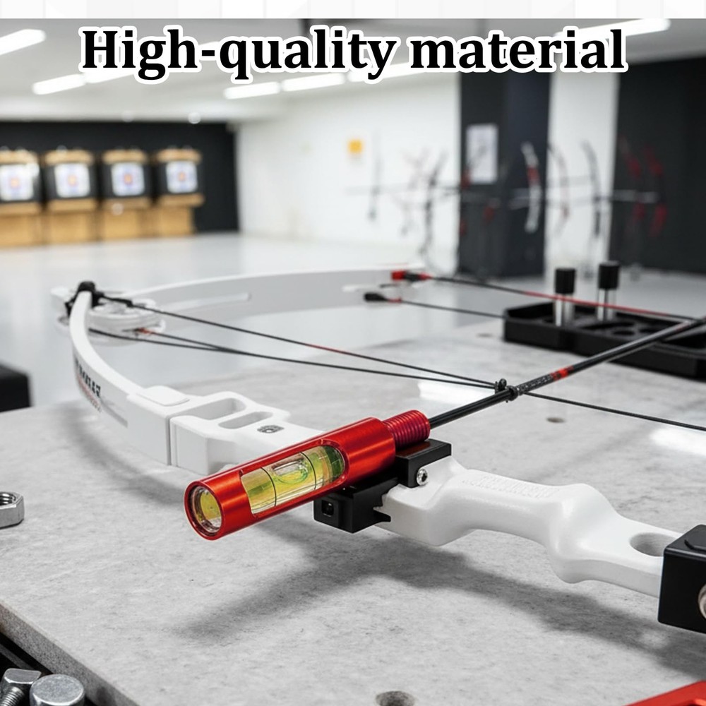 2PCS Bow Level, Compound Bow ,Rest for Compound Bows, Bow Leveling Kit for Si...
