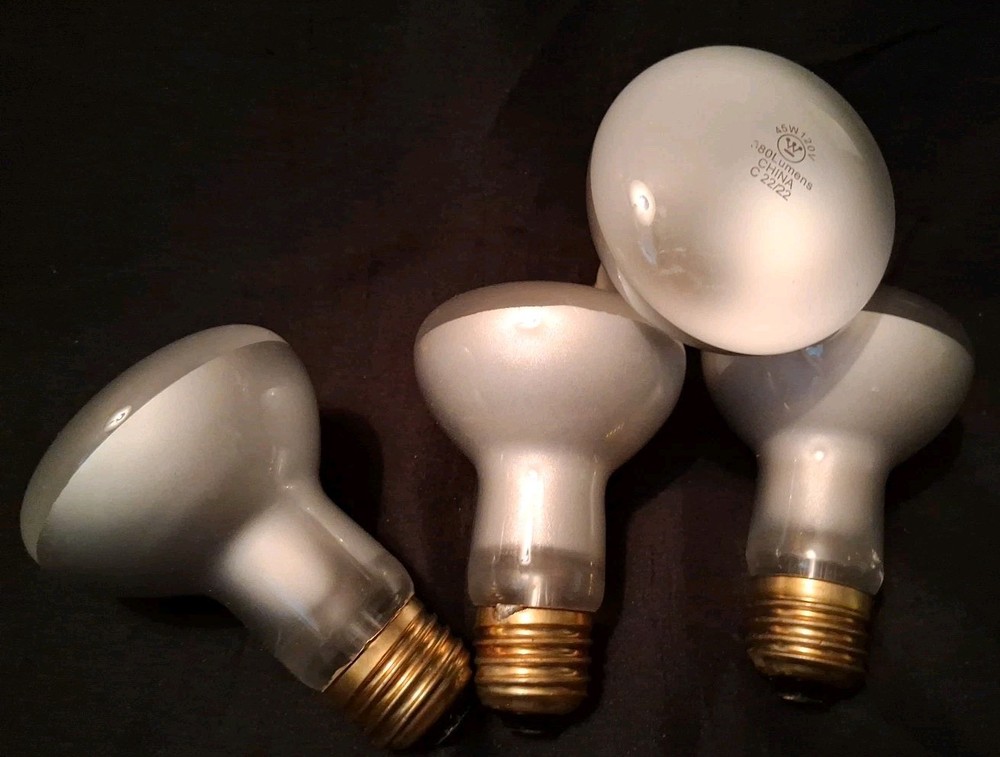 4 Westinghouse R20 45W New In Box Indoor Floods Tested Before Shipping