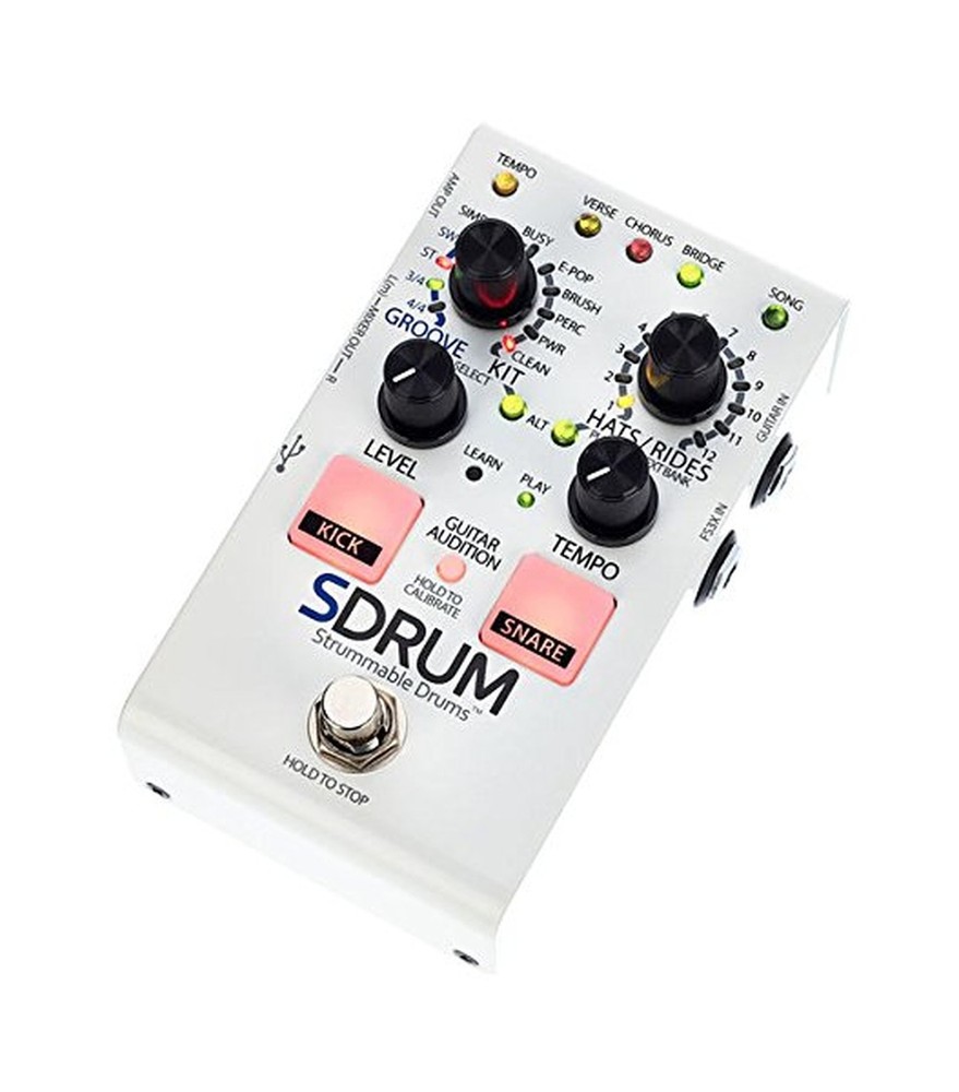 DigiTech Automatic Drum Machine Pedal Multi Effect Processor (SDRUM-U)