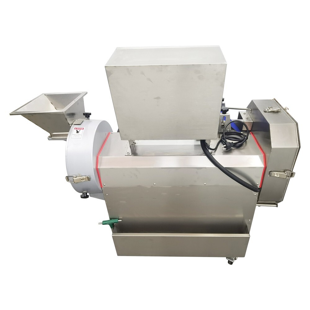 Slicing/Shredding/Dicing Dual Head Variable Frequency Fruit & Vegetable Cutter