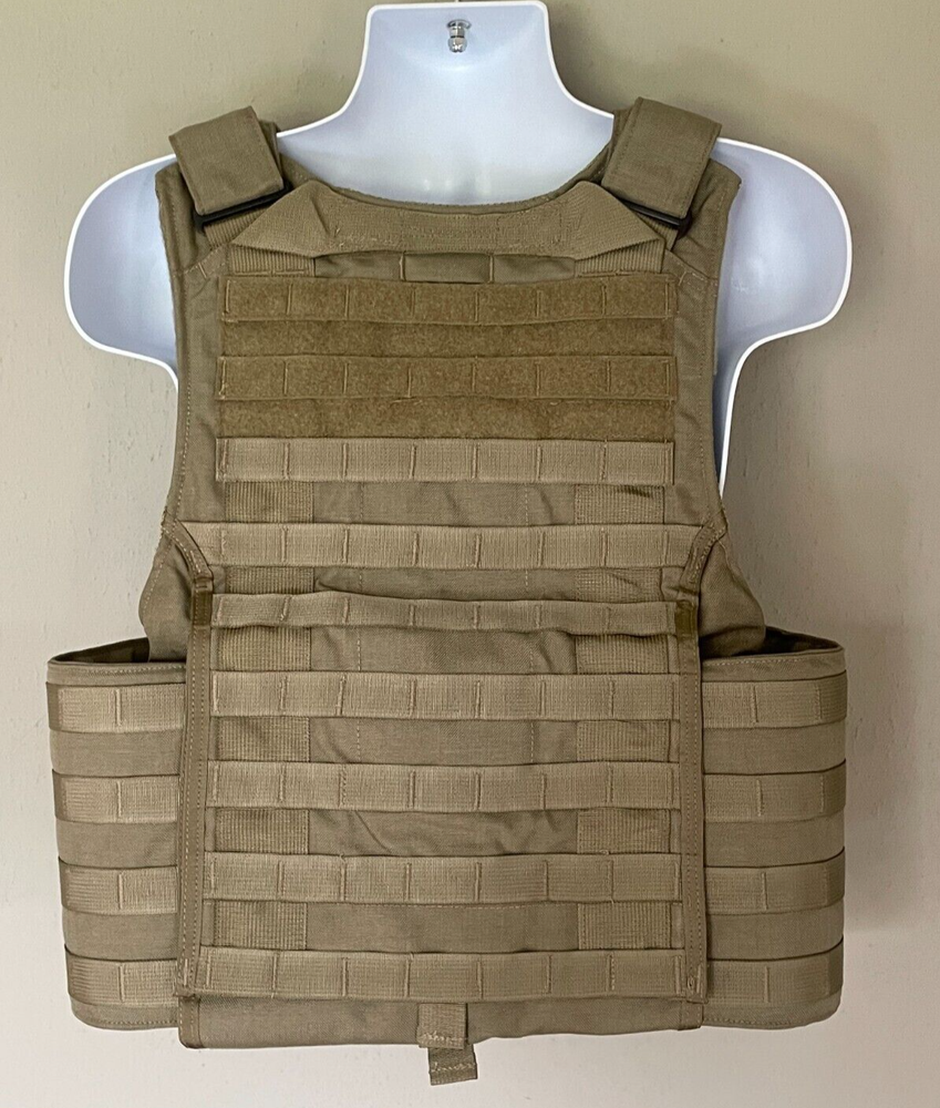 Protech Tactical Armor Plate Carrier Large Tan Molle APV RACK TMW