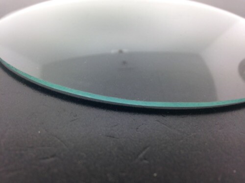 2 3/8" Round Convex Clock Glass