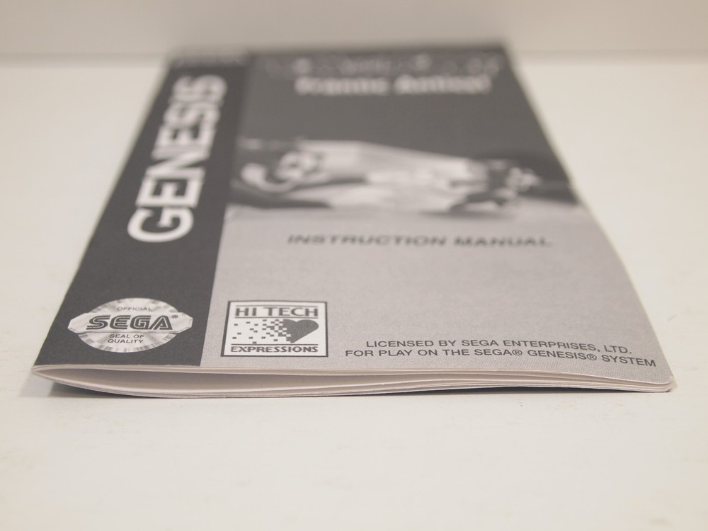 Tom and Jerry Frantic Antics! (SEGA Genesis) Authentic MANUAL ONLY
