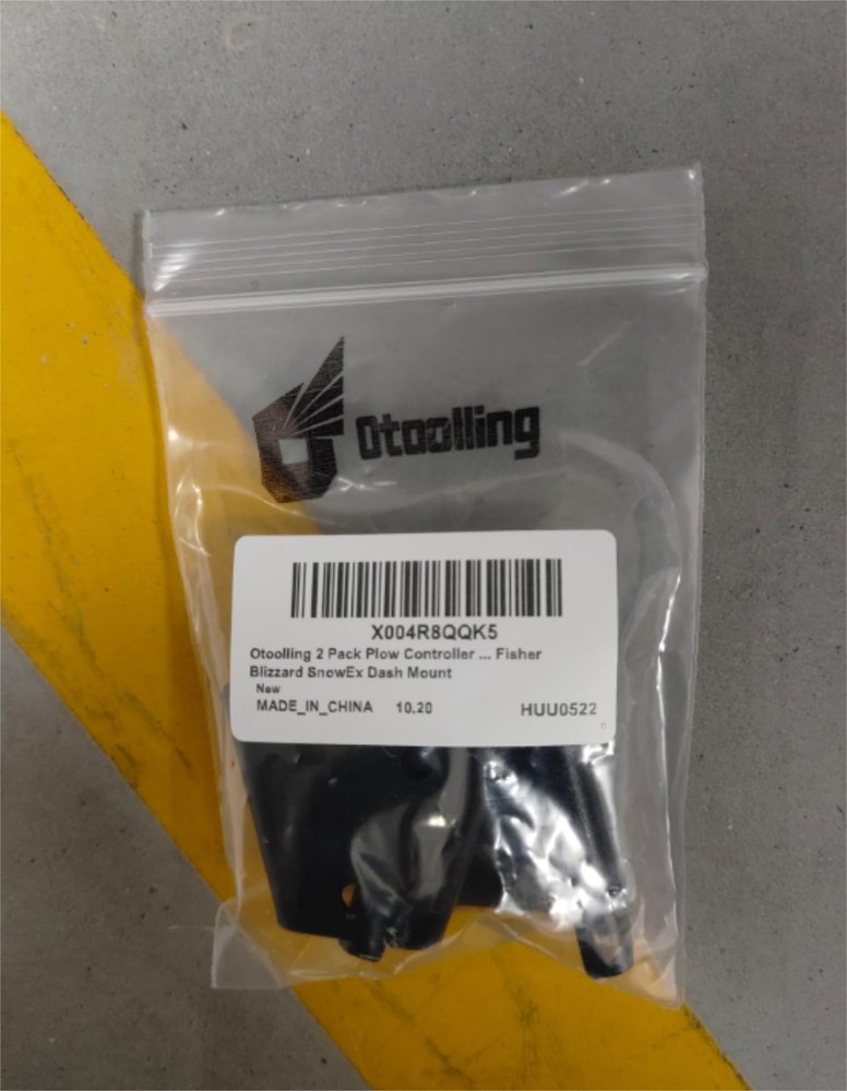 Otoolling 2 Pack Plow Controller Dash Mount Handheld Control Bracket Black