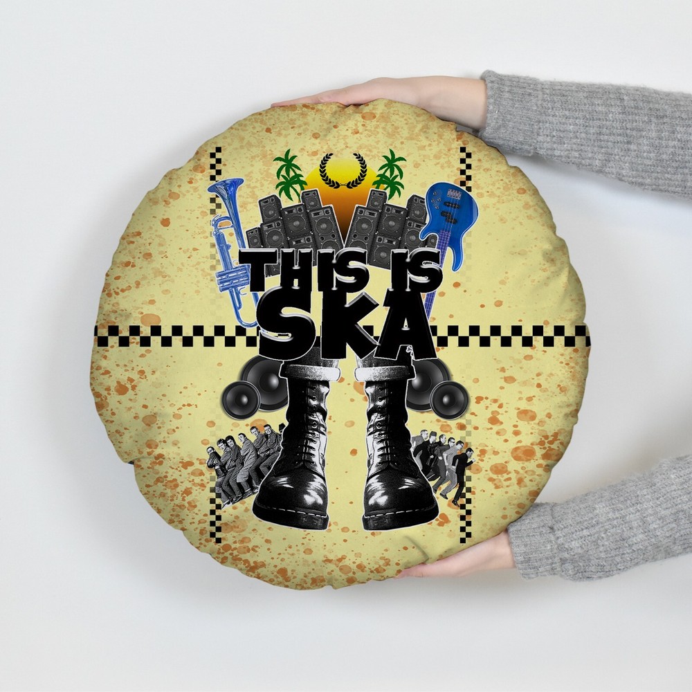 This Is Ska - Round Cushion - Two Sizes Available