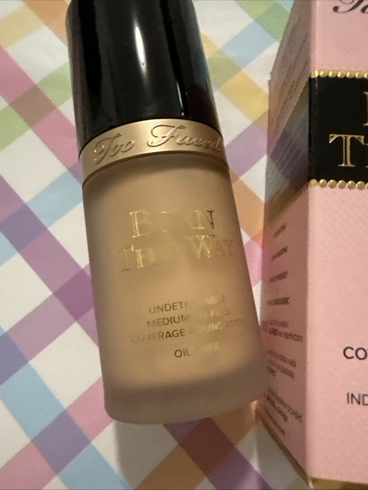 TOO FACED SNOW BORN THIS WAY UNDETECTABLE COVERAGE FOUNDATION 1.0 OZ