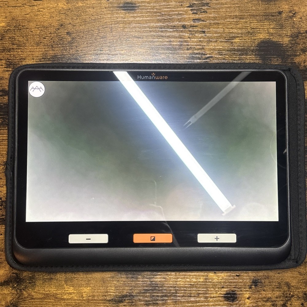 Humanware Explore12 VideoMagnifier Visually ImpairedDevice Used/TestedNO CHARGER