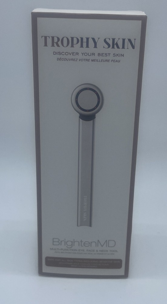Trophy Skin Brighten MD Multi Function Device for Face and Neck New in Box