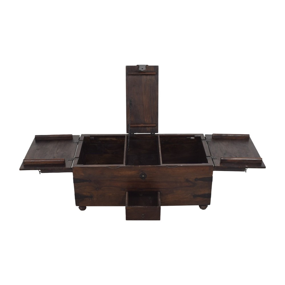 Crate&Barrel TAKA Trunk Coffee Table