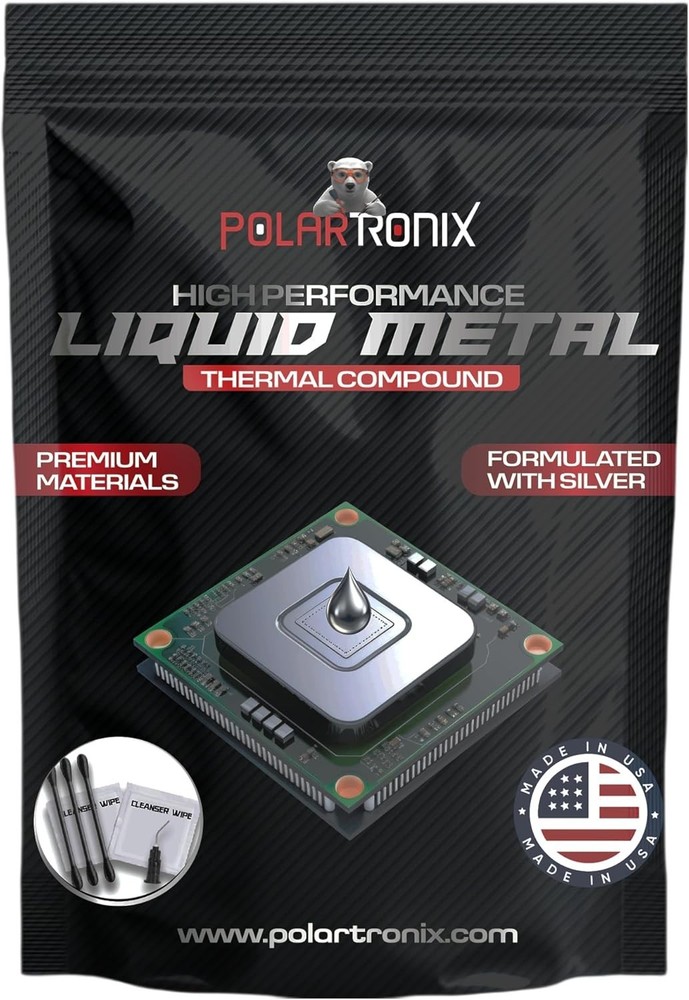 PS5 Over Heating Problem Solver 1.5 Grams Liquid metal thermal paste CPU, GPU