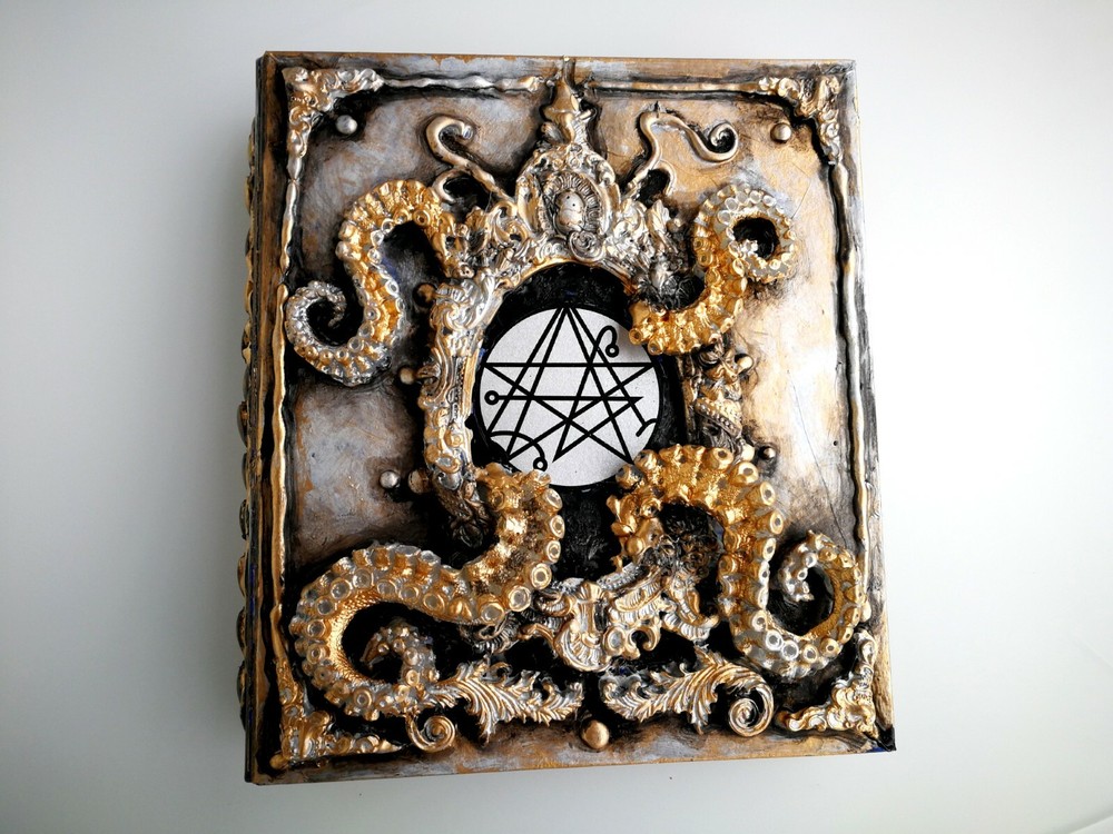 Spell box witchcraft kit ritual magic wicca pagan witch oracle box